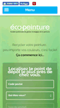 Mobile Screenshot of ecopeinture.ca